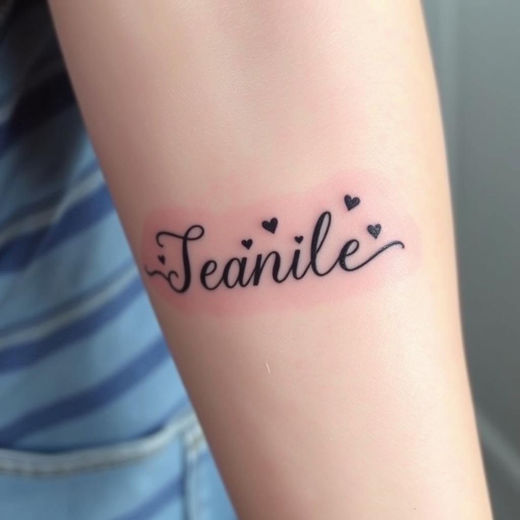 Meaningful Child Tattoos Symbolic Design