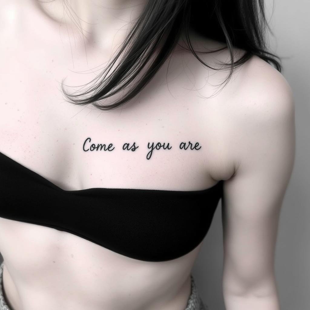 Memorable Lyrics tatto