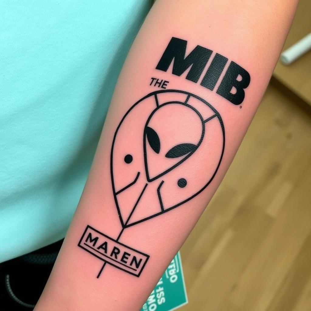 Men in Black Symbolism tattoo