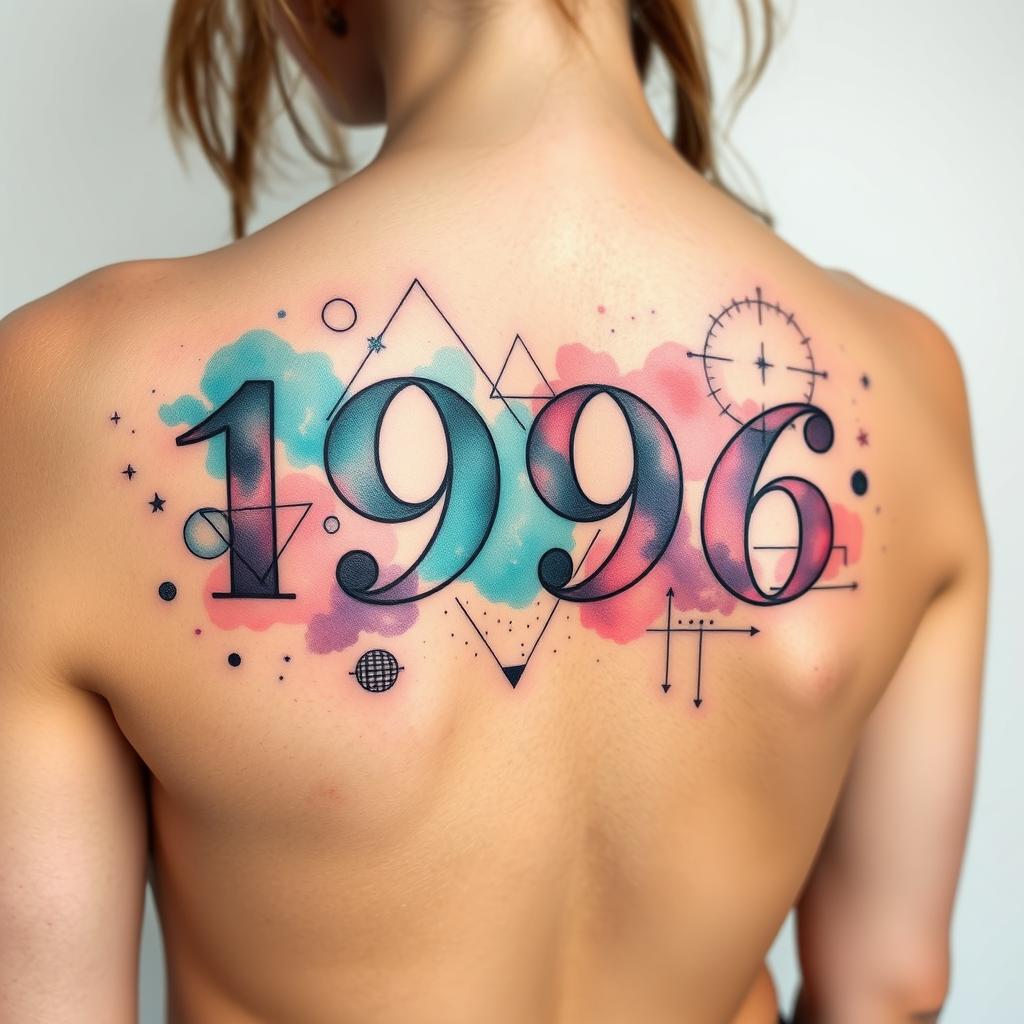 Mixed Media Tattoo Designs for 1996
