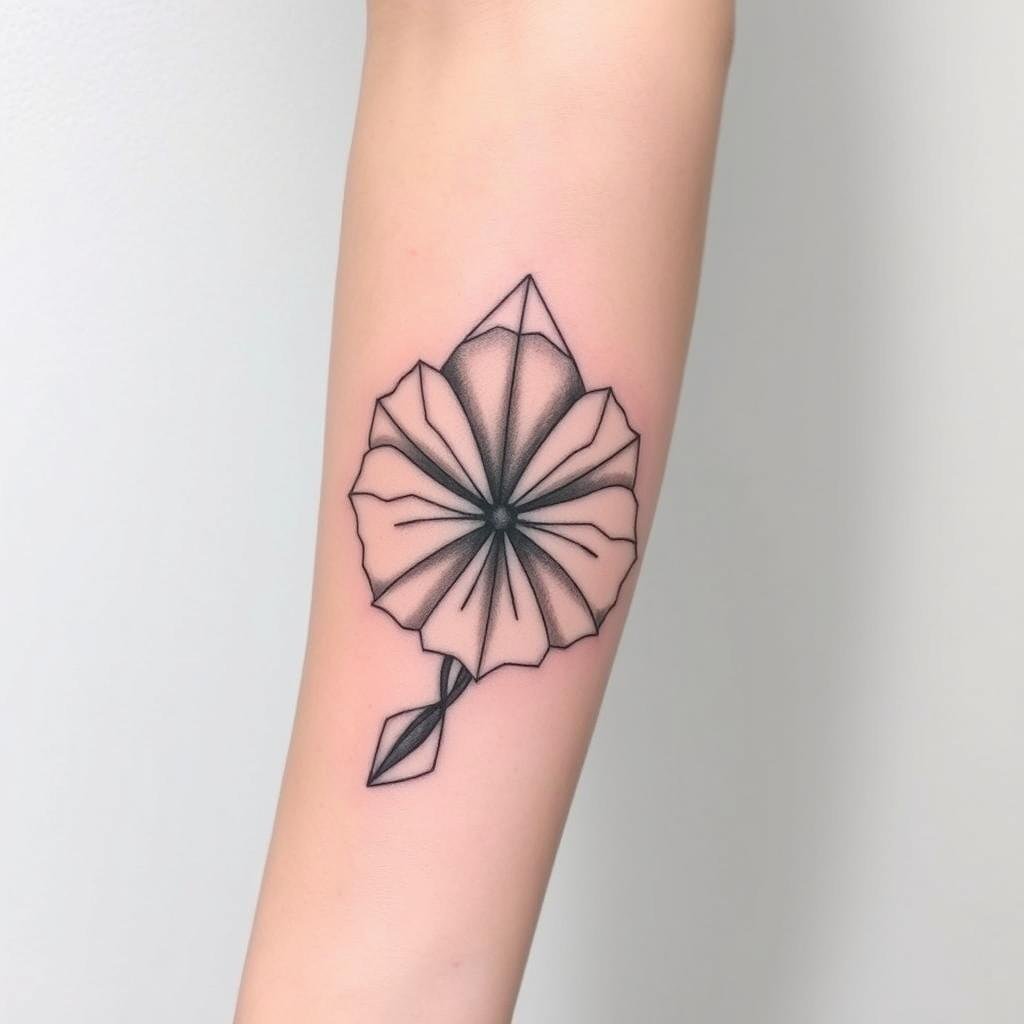 Modern Interpretations of September Birth Flower Tattoo Modern Interpretations of September Birth Flower Tattoo
