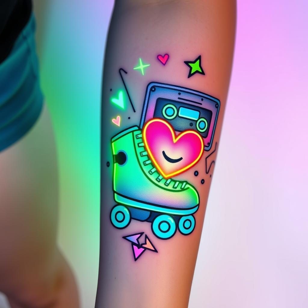 Neon and Pastel Combinations tattoo