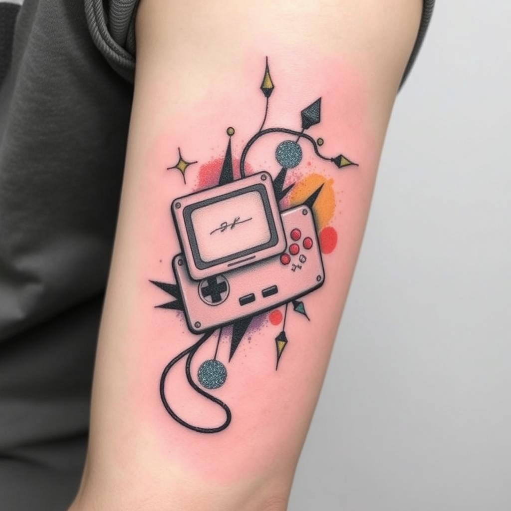 Nostalgia Meets Contemporary tattoo