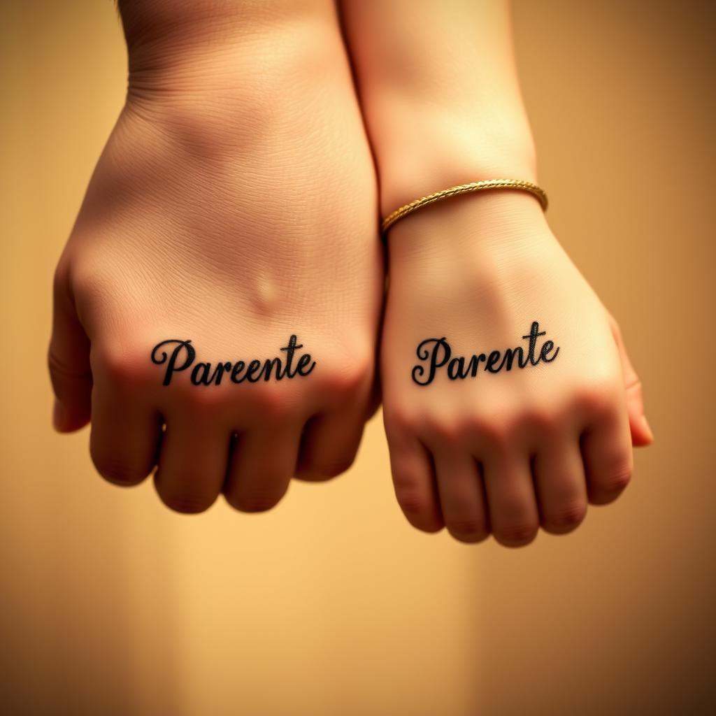Parent Matching Name Tattoos