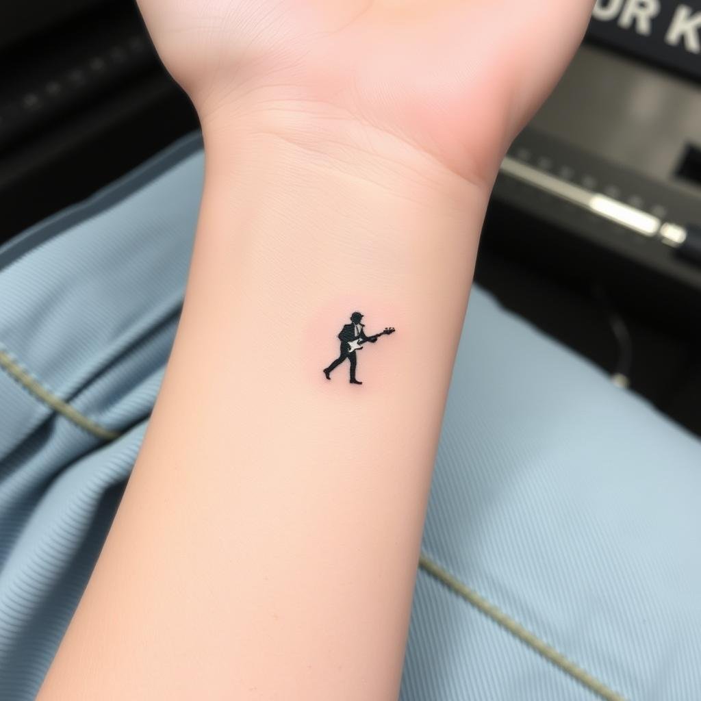 Pop music also inspired tattoo Pop music also inspired tattoo