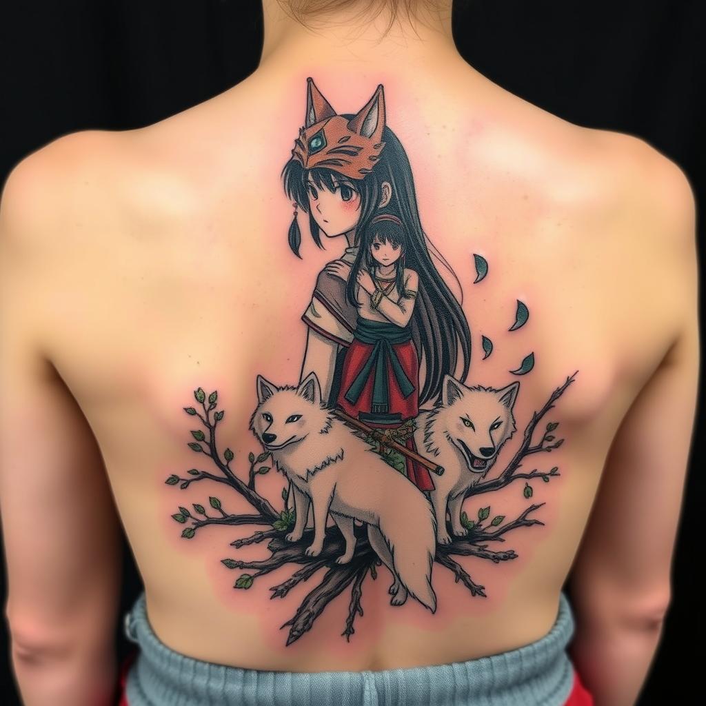 Princess Mononoke tattoo