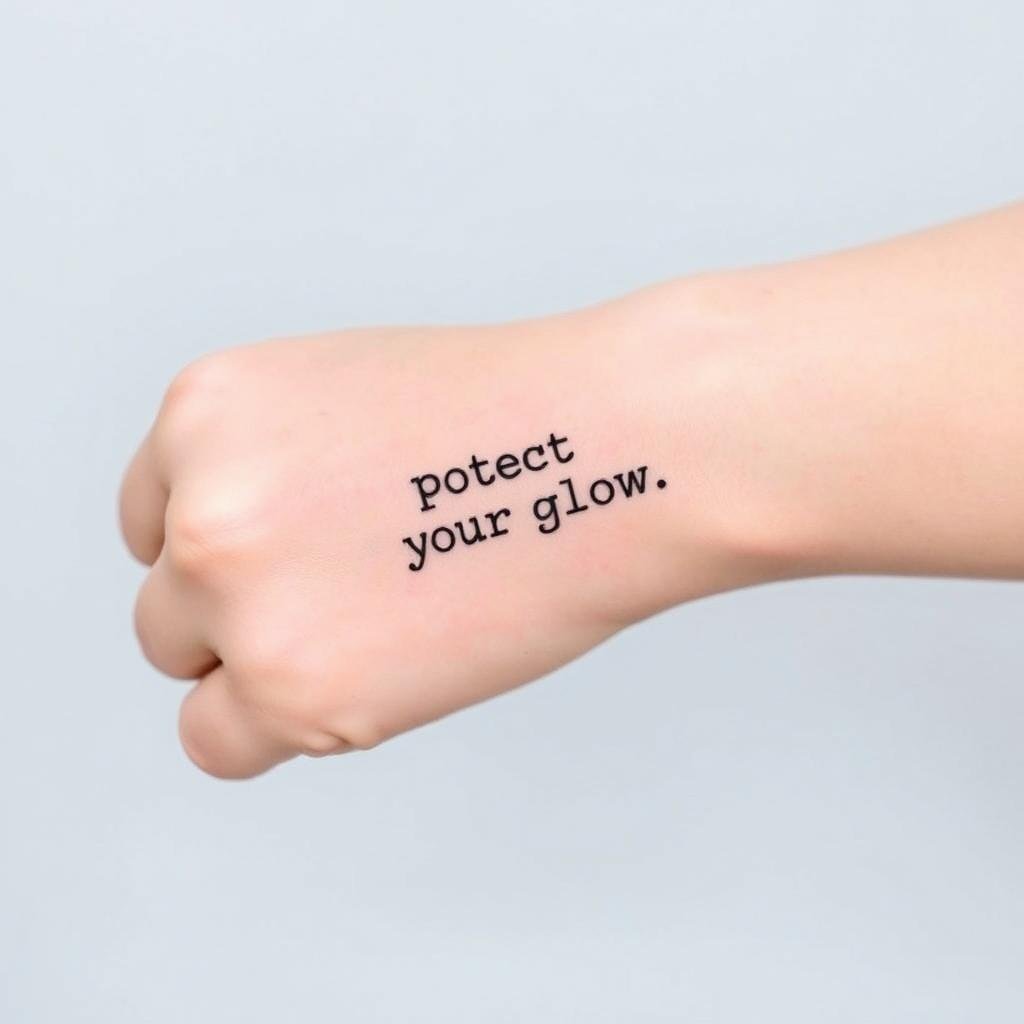Protection Mantras and Quotes tattoo Protection Mantras and Quotes tattoo