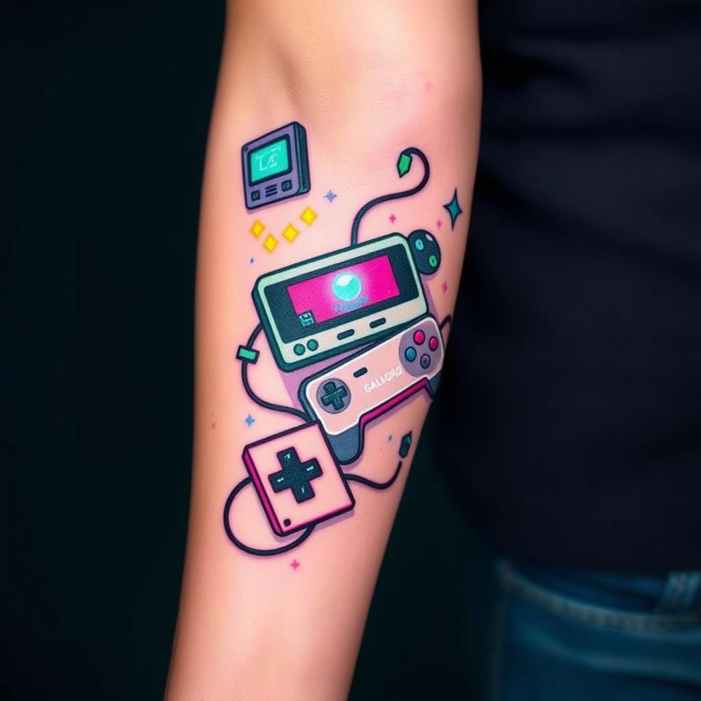 Retro Gaming Tattoo Inspiration