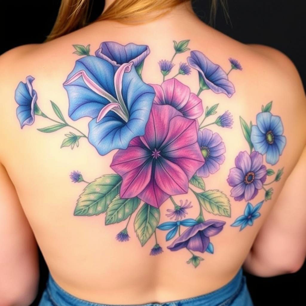 September Birth Flower Tattoo Placement Options 3 September Birth Flower Tattoo Placement Options 3