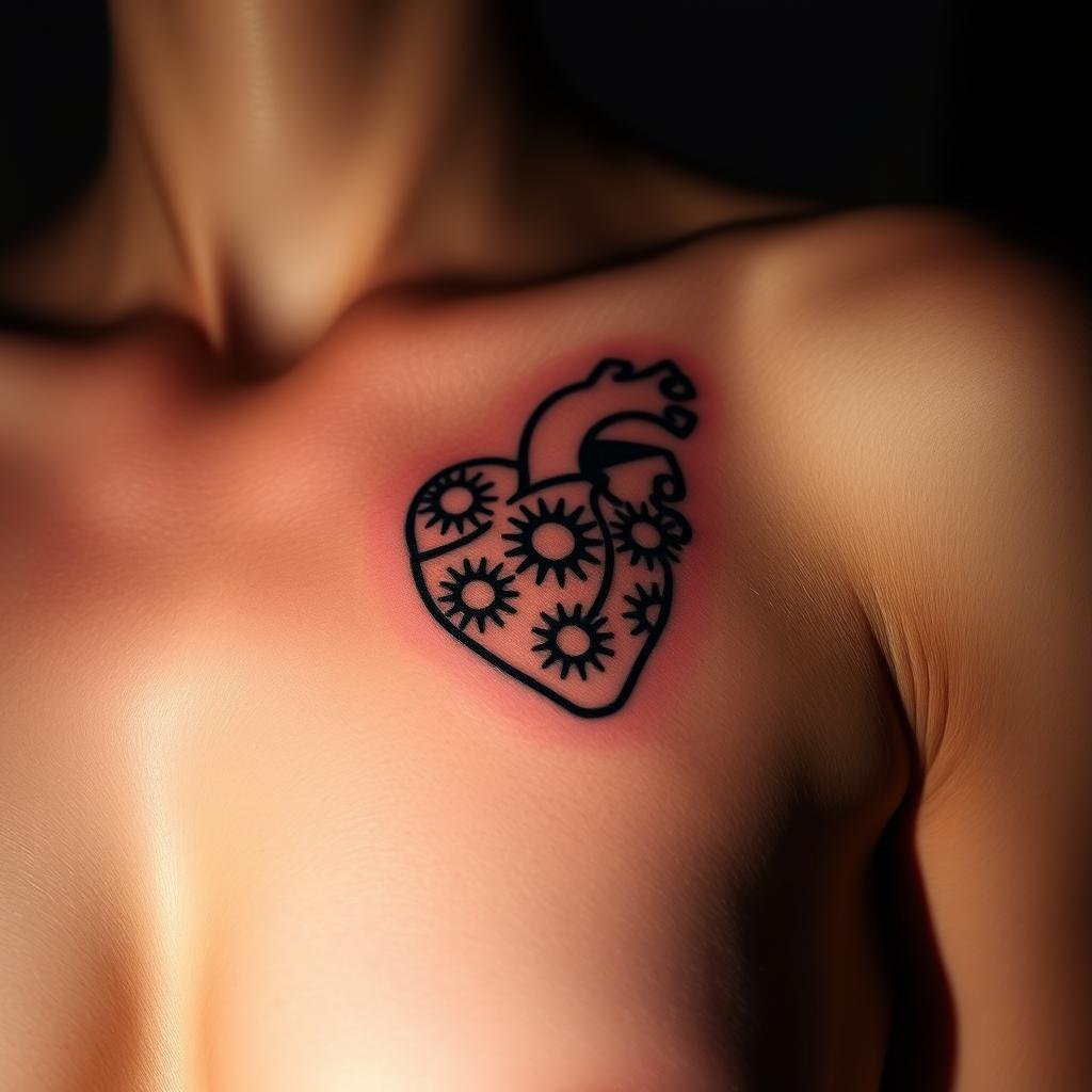 Skin Cancer Awareness Tattoo Design Skin Cancer Awareness Tattoo Design