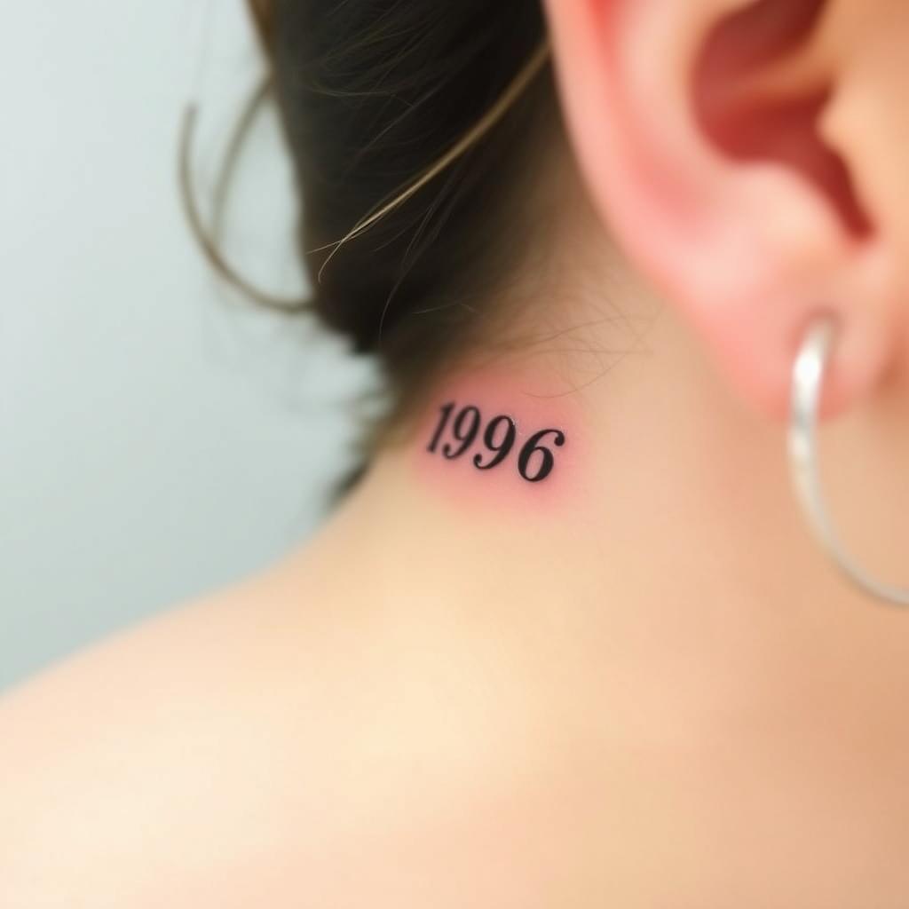 Small 1996 Tattoo
