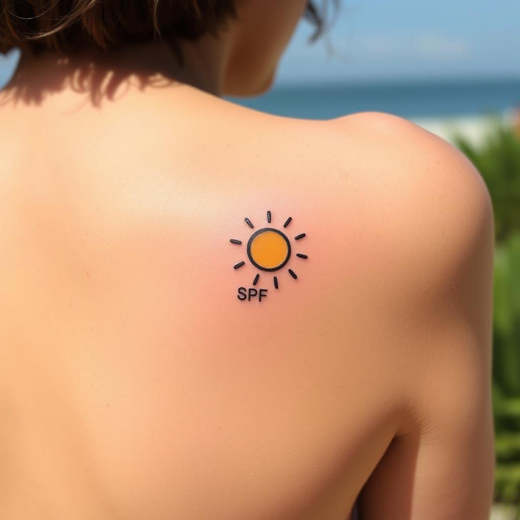 Sunscreen Tattoo Placement Guide Sunscreen Tattoo Placement Guide