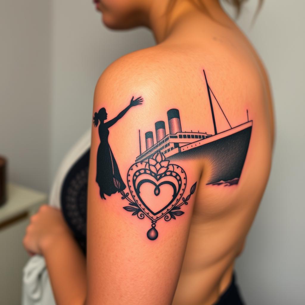 Titanic-Inspired tattoo