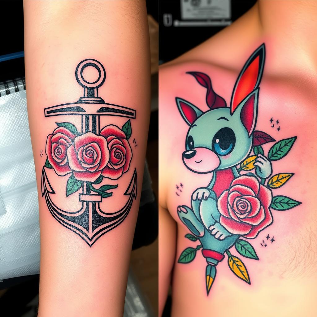 Traditional vs New School Styles