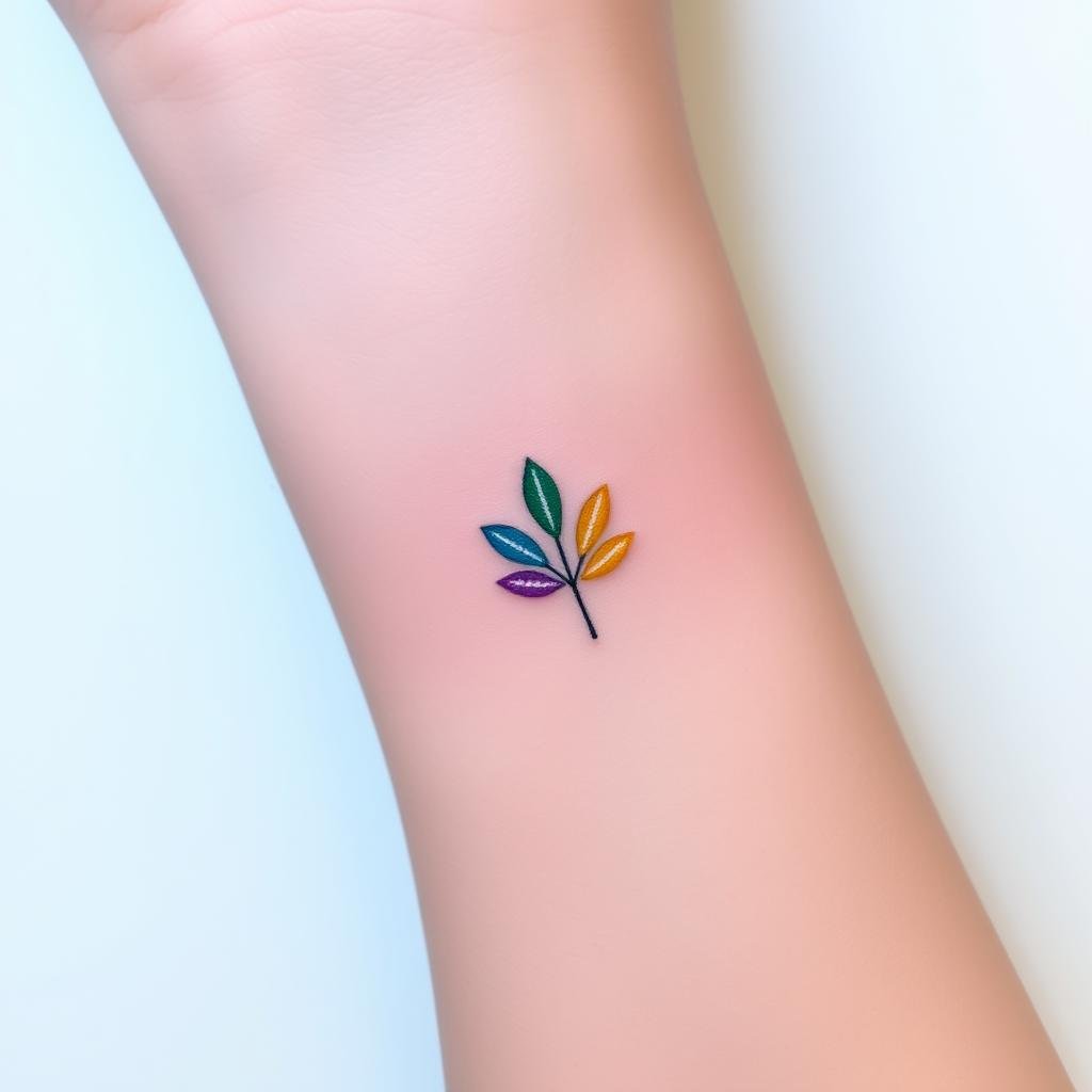 a small-sized tattoo design a small-sized tattoo design