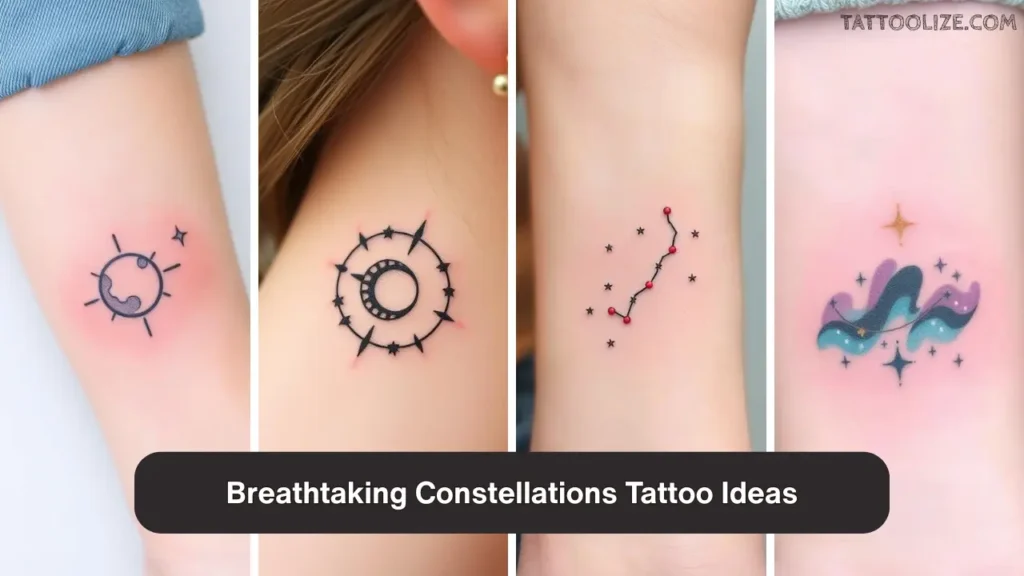 Breathtaking Constellations Tattoo Ideas