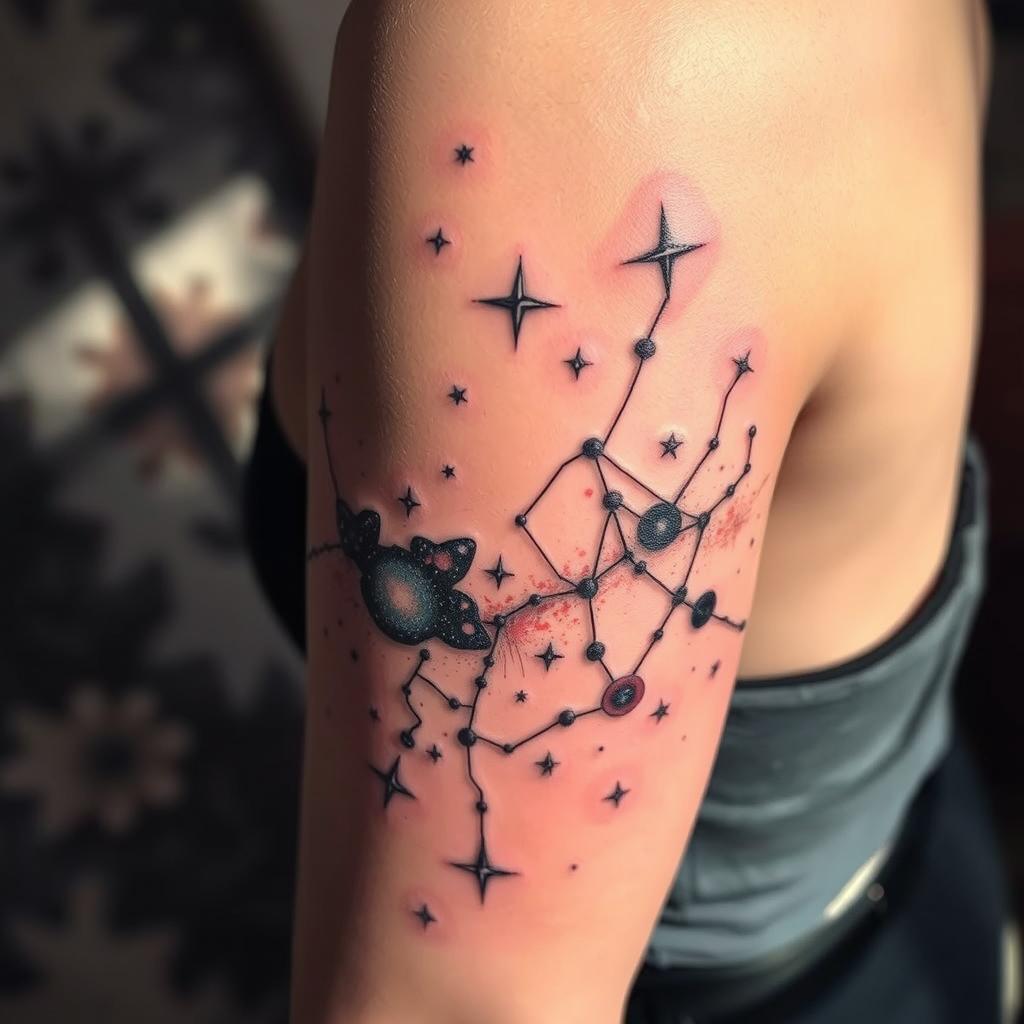 Constellation Tattoo Designs Constellation Tattoo Designs