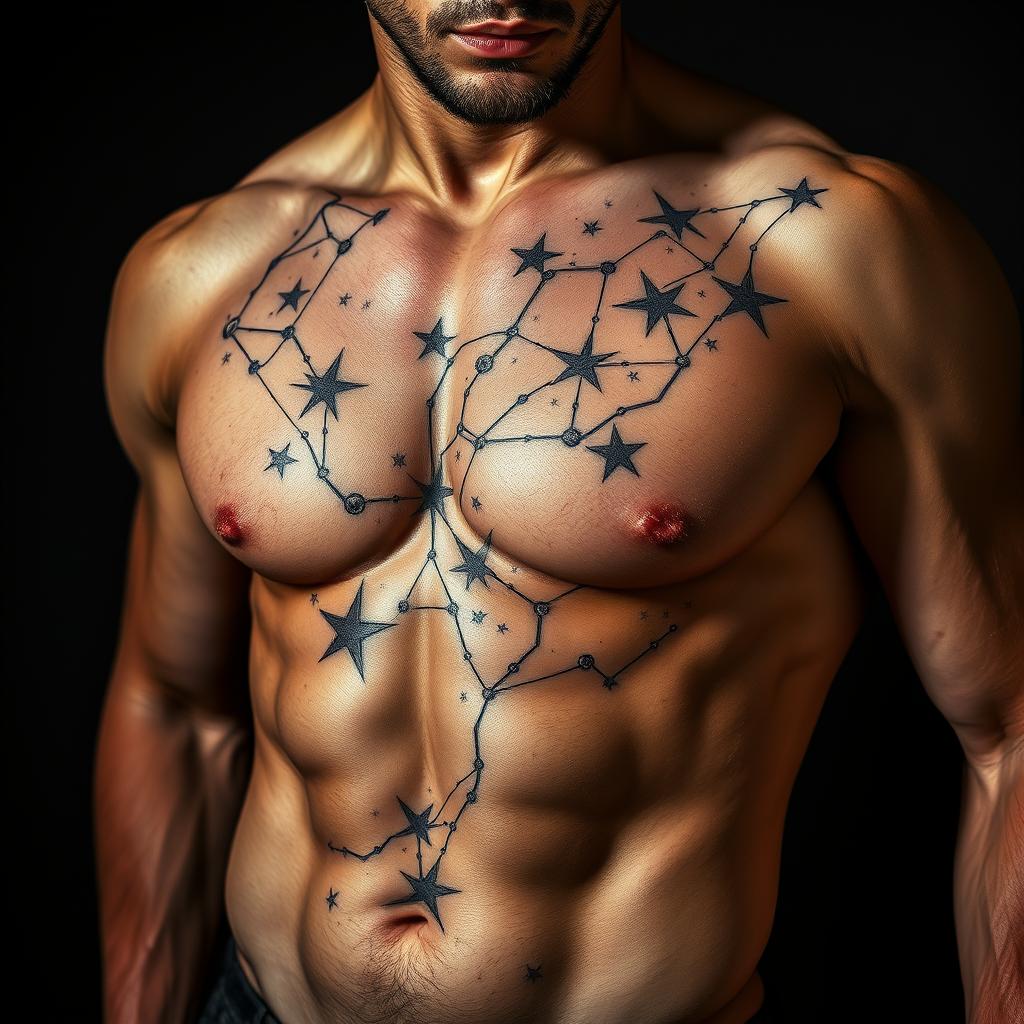Constellation Tattoo Ideas for Men Constellation Tattoo Ideas for Men