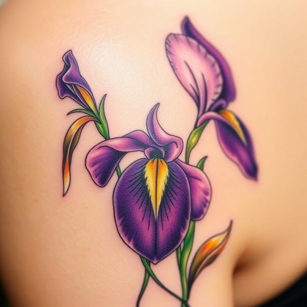 February Birth Flower Tattoo Symbolism February Birth Flower Tattoo Symbolism