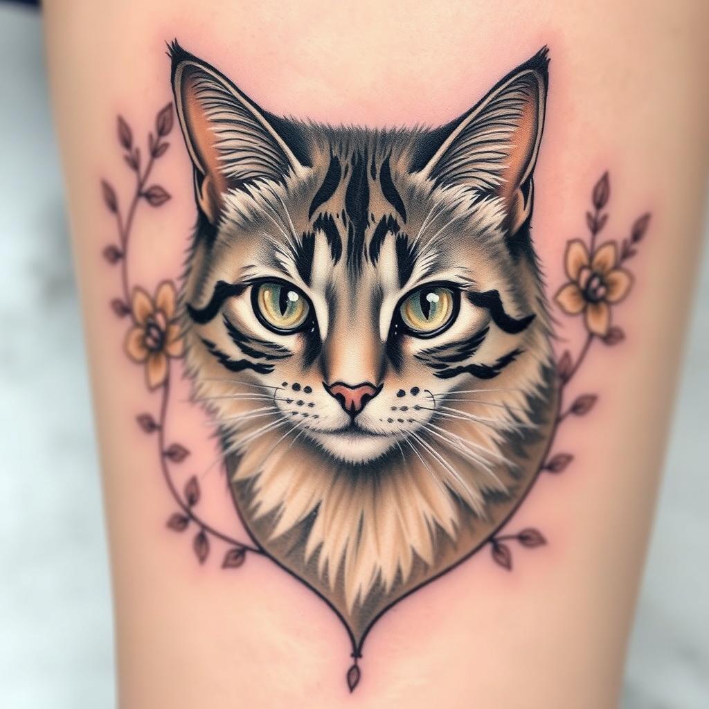 Pet Portrait Tattoo Design Pet Portrait Tattoo Design
