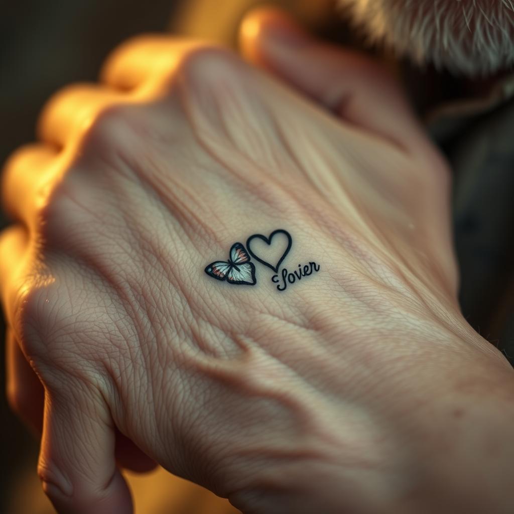 Sentimental Grandfather Tattoo Symbols Sentimental Grandfather Tattoo Symbols