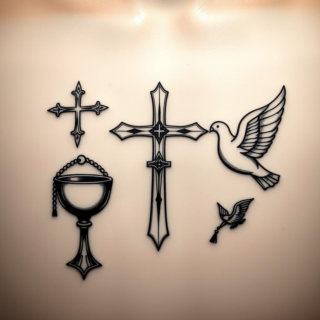 catholic symbols ink