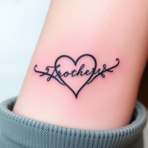 Meaningful Sibling Memorial Tattoos For Brother 