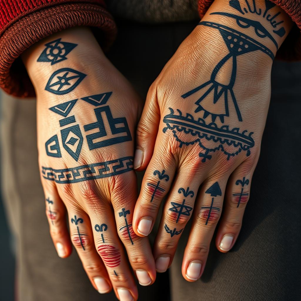 traditional inuit tattoos