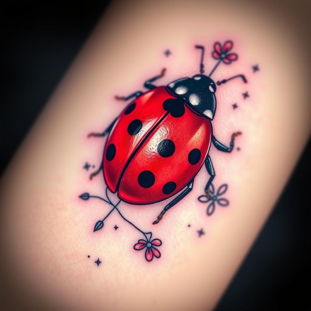 ladybug tattoo combinations ladybug tattoo combinations