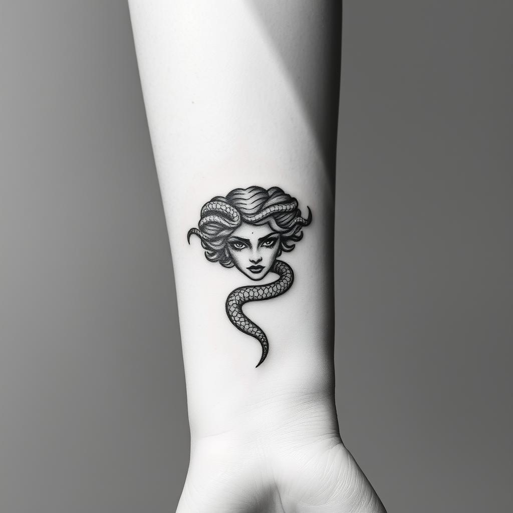 simple Medusa tattoos simple Medusa tattoos
