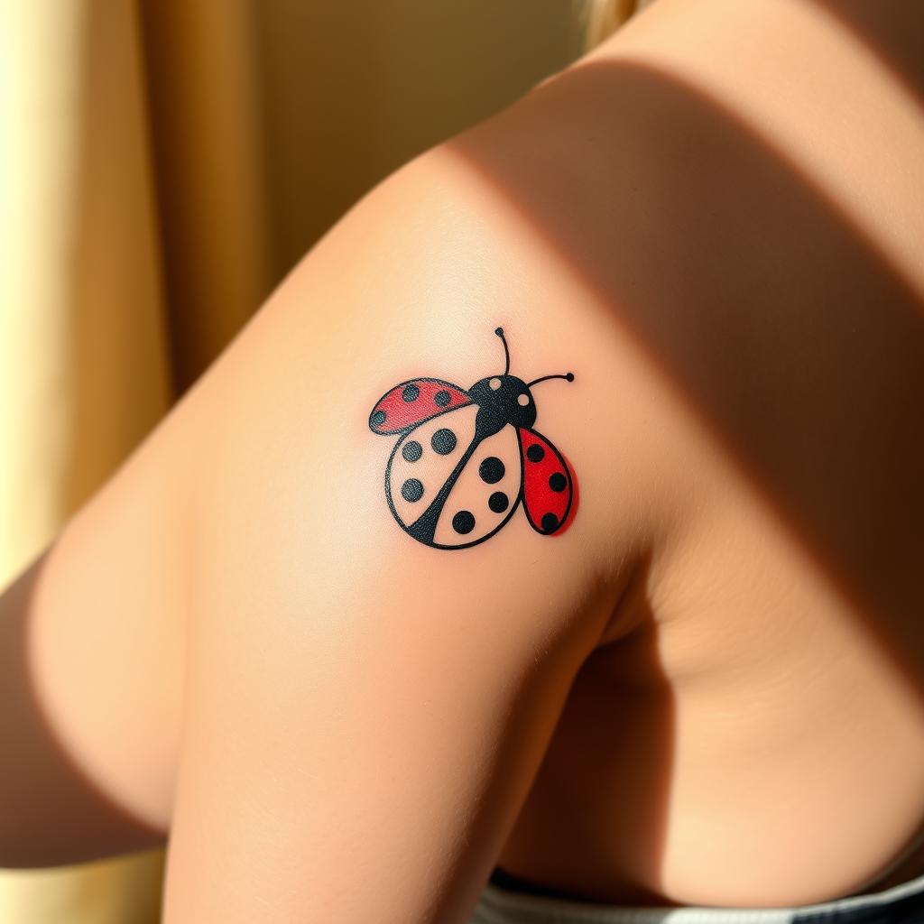 traditional ladybug tattoos traditional ladybug tattoos
