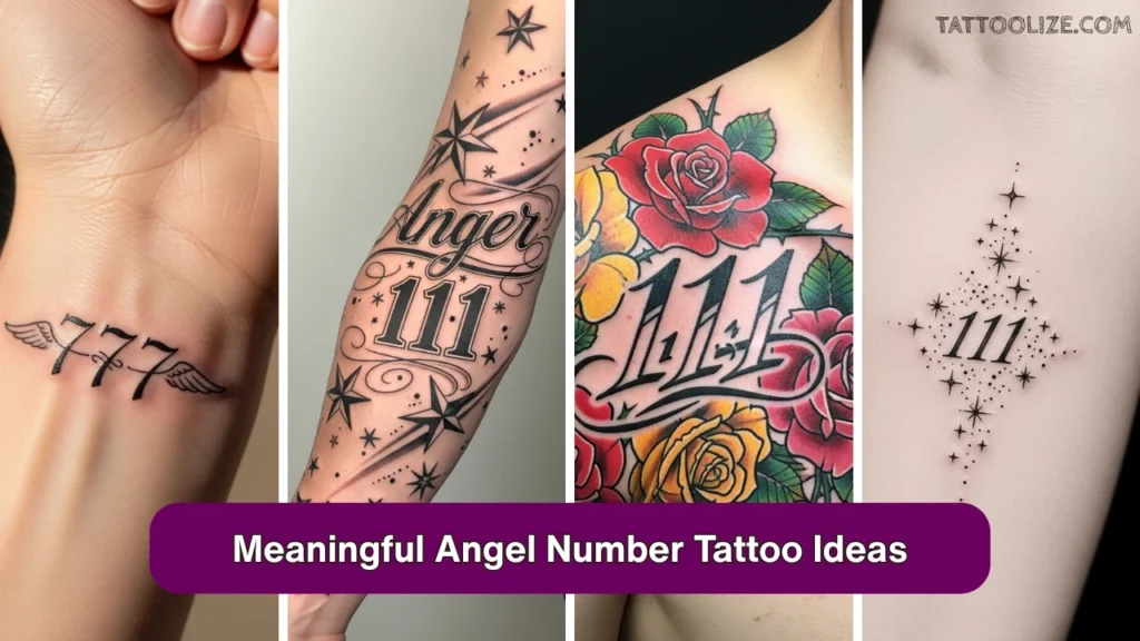 Meaningful Angel Number Tattoo Ideas