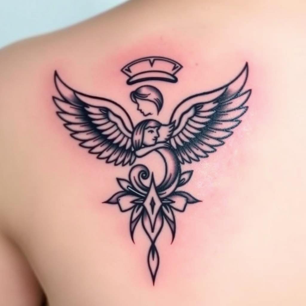 Trending Angel Number Tattoo Design Trending Angel Number Tattoo Design