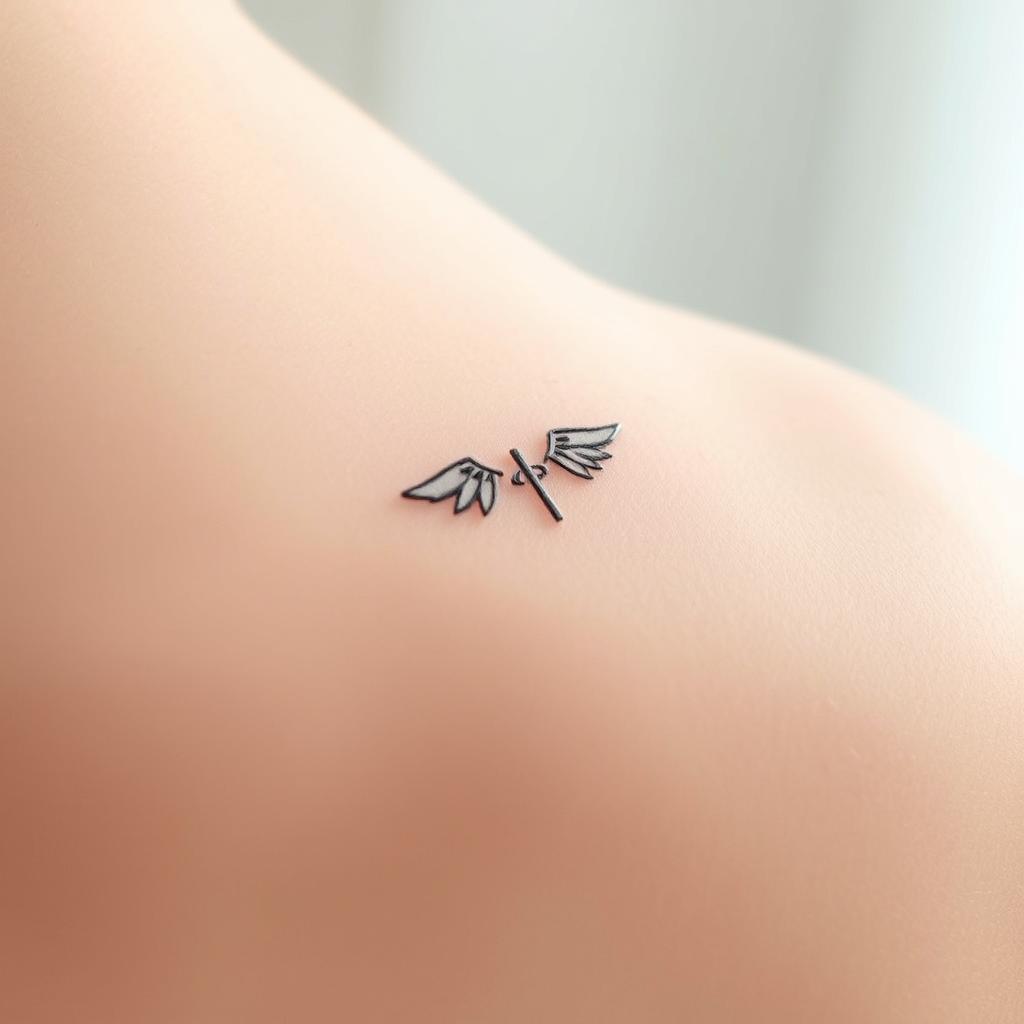 minimalist angel number tattoo designs minimalist angel number tattoo designs