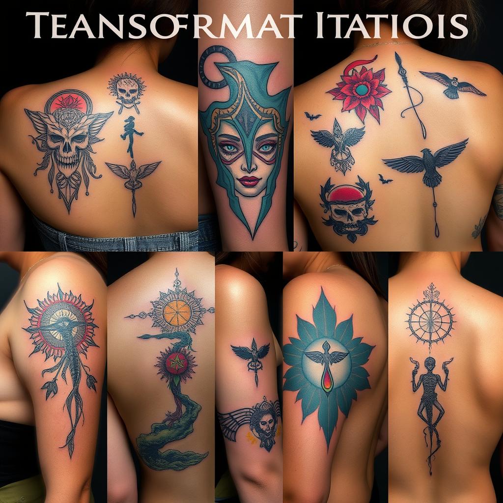 Transformation Journey Tattoos