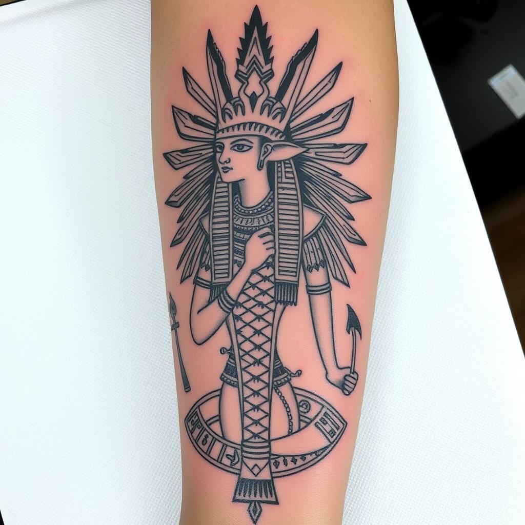  Egyptian deity tattoos