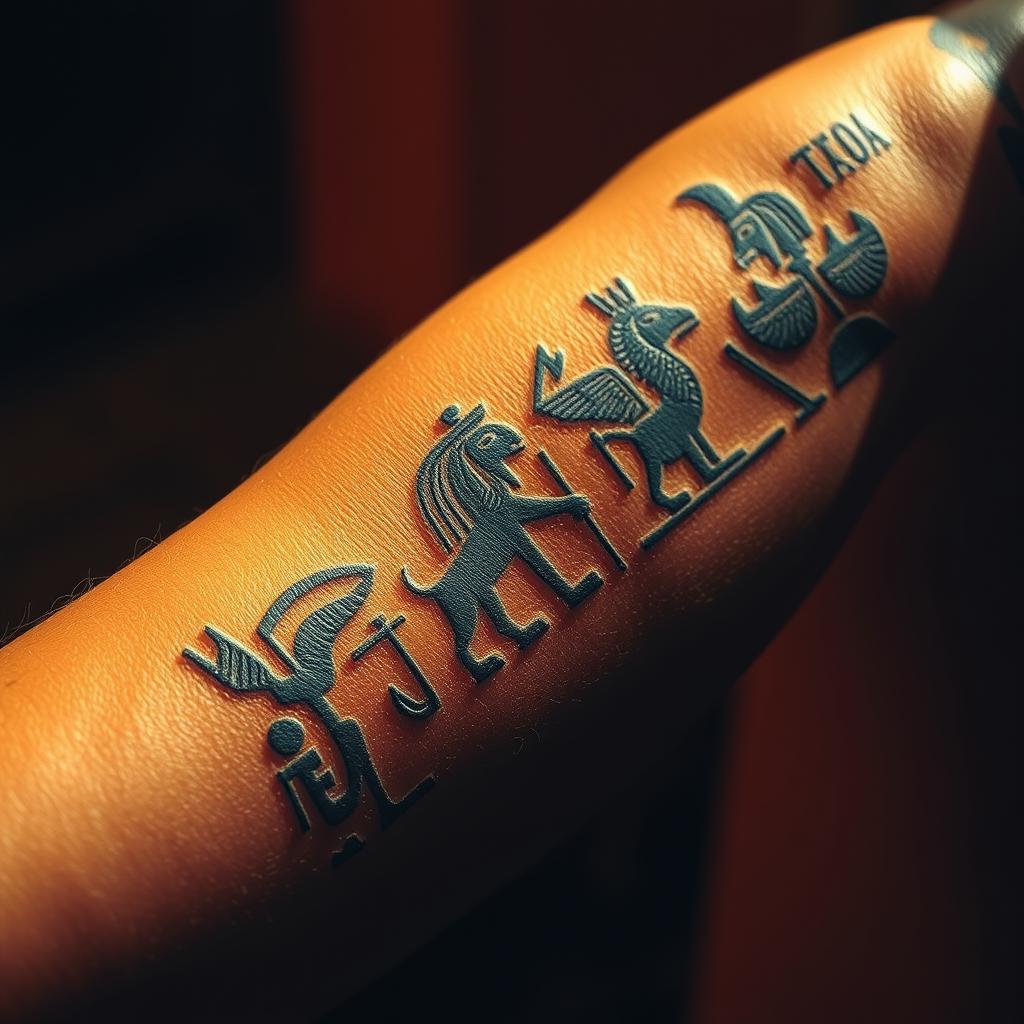 egyptian deity tattoos