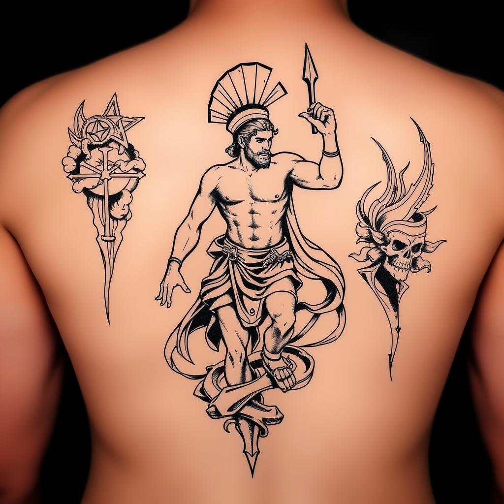 Achilles Tattoo Concepts