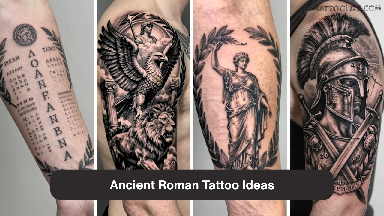 Ancient Roman Tattoo Designs: Timeless Inspiration