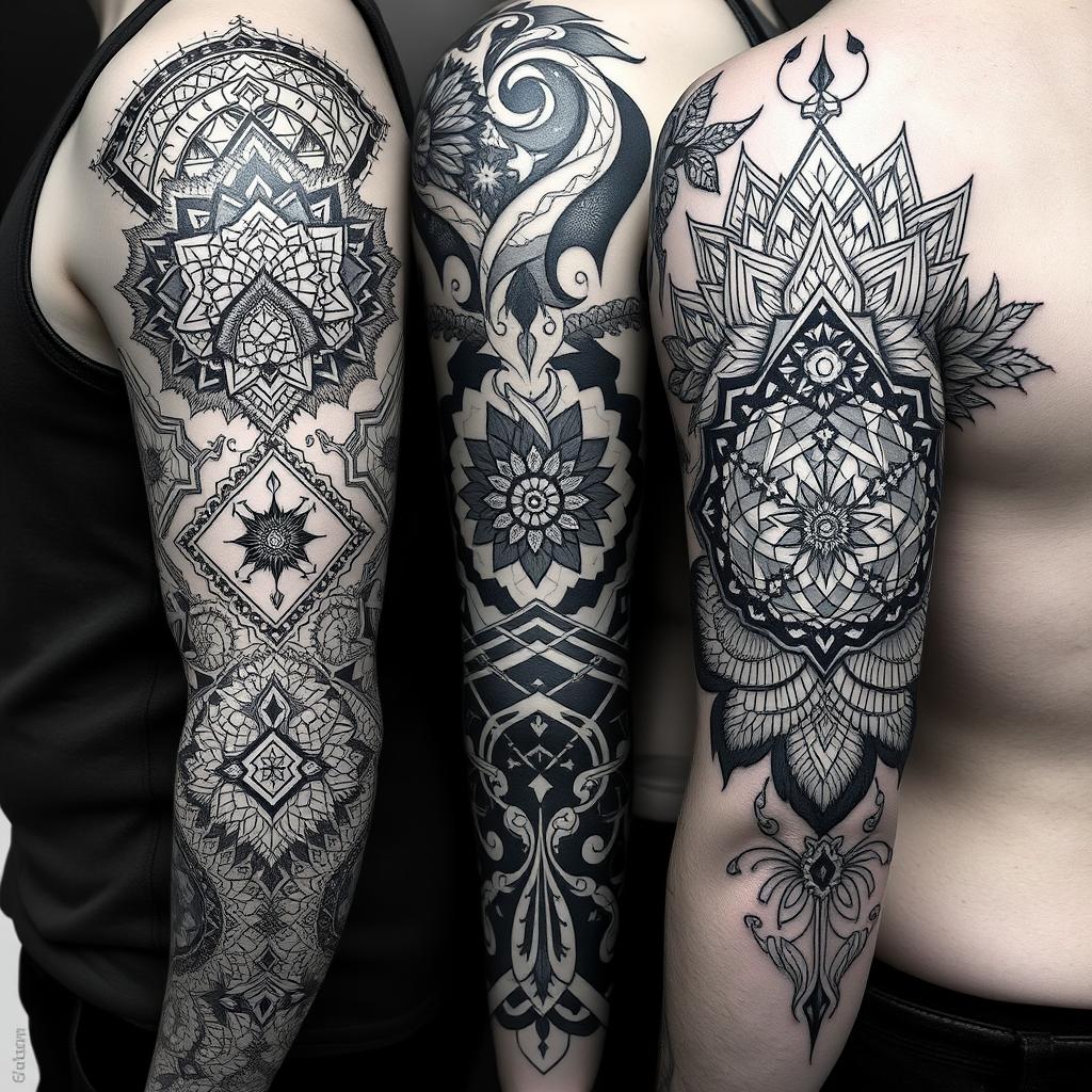 Black and gray tattoos Black and gray tattoos