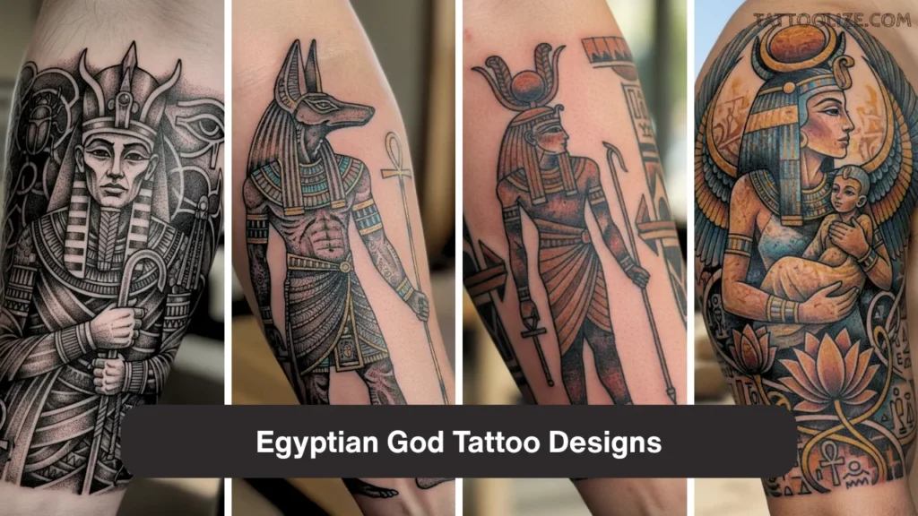 Egyptian God Tattoo Designs