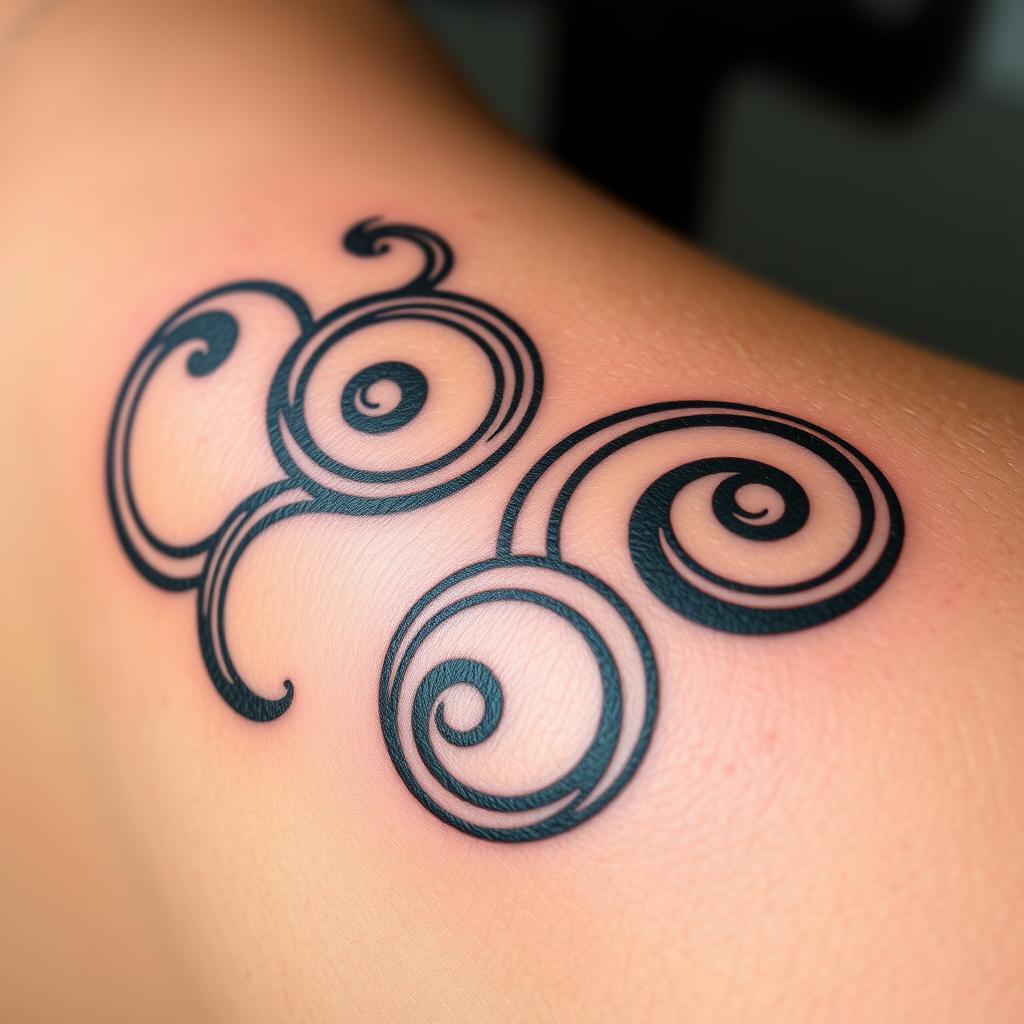 Koru Maori tattoos Koru Maori tattoos