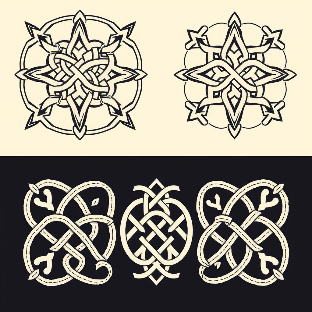 Nordic knotwork patterns Nordic knotwork patterns