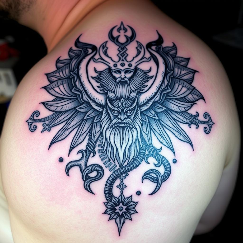 Norse mythology Designs tattoo Norse mythology Designs tattoo