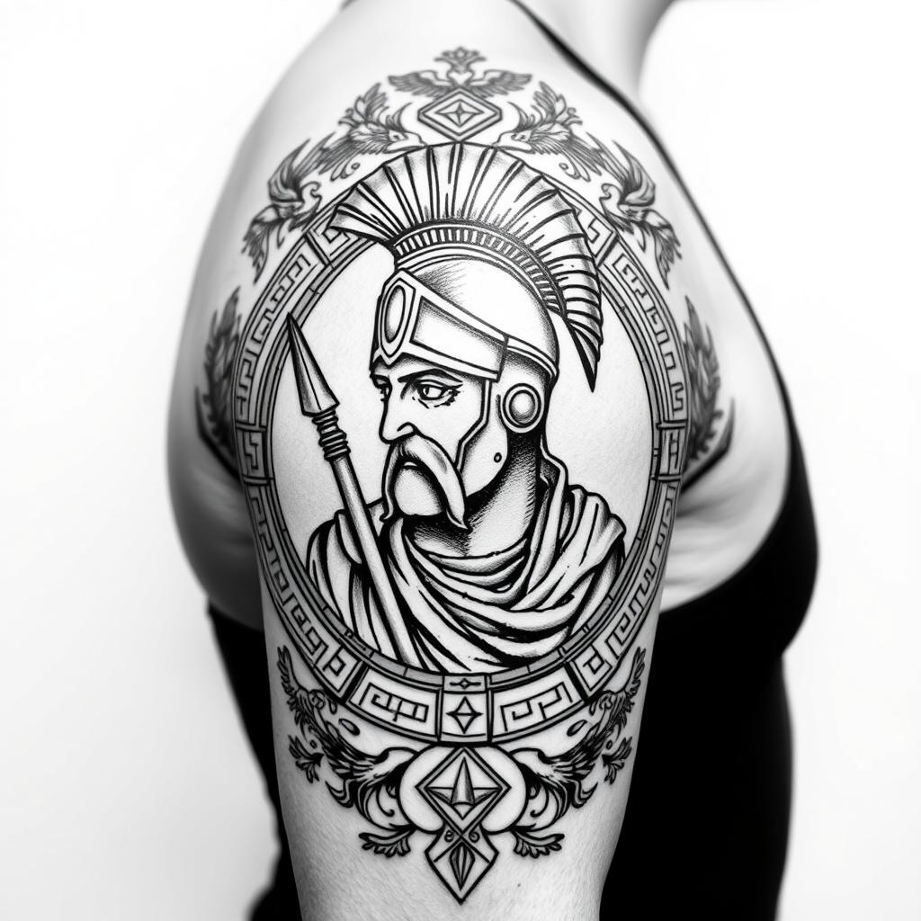 Roman-inspired tattoos Roman-inspired tattoos