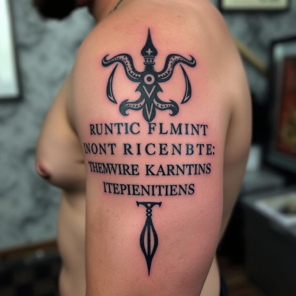 Runic inscriptions are key in Viking tattoos Runic inscriptions are key in Viking tattoos