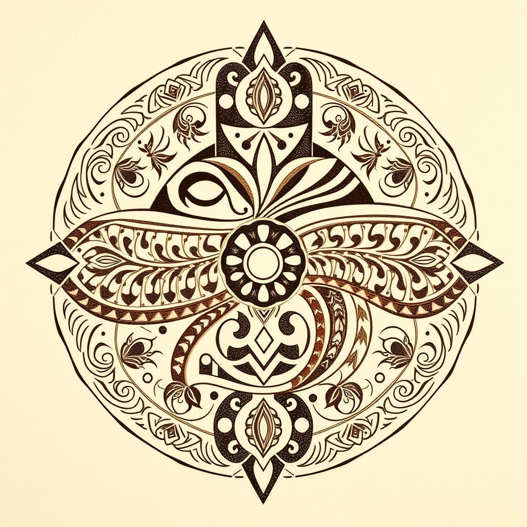 Small Maori Design Small Maori Design
