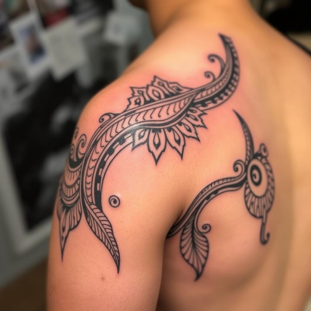 Unaunahi patterns tattoo Unaunahi patterns tattoo