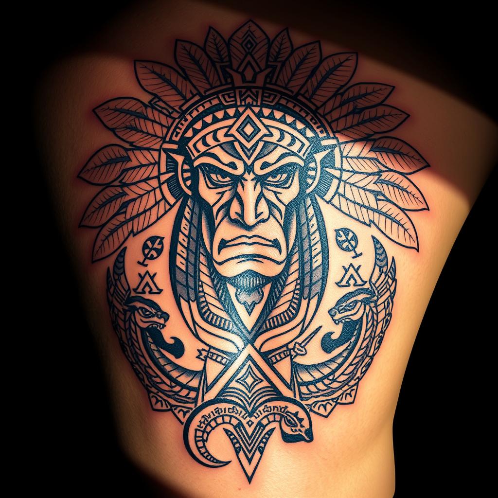aztec warrior tattoo designs aztec warrior tattoo designs