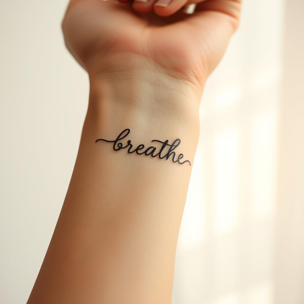 breathe tattoo inspiration breathe tattoo inspiration